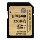 金士顿（Kingston）32GB SD高速存储卡（读速90Mb/s 土豪金 SD卡