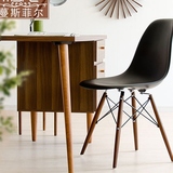 蔓斯菲尔2016设计师简约时尚休闲塑料创意椅子办公餐椅组装电脑椅