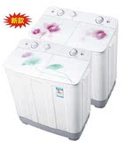 小鸭YOKO新款特价双缸双筒双桶能洗被罩家用洗衣机半自动6.5公斤