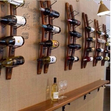 木质红酒架墙上酒架壁挂式酒架酒杯架墙壁酒架创意置物架葡萄酒架