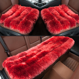 宝马5系GT535i520i528i530525Li纯羊毛绒汽车坐垫三件套单片座垫