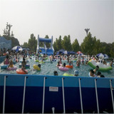 大型加厚家庭游泳池儿童成人戏水池支架水池移动式大型支架水池