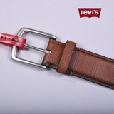 美国代购 李维斯 男士针扣休闲真皮腰带皮带 levis 11LV02US包邮