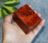 红木首饰盒子 缅甸 花梨木树瘤瘿木 漂亮多花 长方戒指盒首饰盒