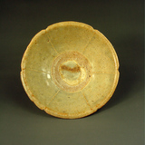 宋代黄釉葵口碗高古瓷出土瓷老茶盏单色釉瓷碗包老古玩瓷器保真品