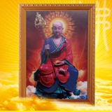 开光3D立体地藏王菩萨画像玄关佛像挂画画像佛教用品通灵加持包邮