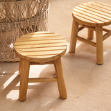 进口现代家用凳子实木小板凳简约成人换鞋凳简易儿童矮凳整装加厚