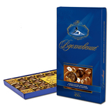 俄罗斯艺术热情蓝色经典榛仁夹心巧克力礼盒450克进口食品