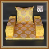中式组合沙发坐垫宝座坐垫四件套罗汉床垫榻榻米垫飘窗垫定制棕垫