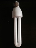 厂家批发15w小2u三基色节能灯 直管家用灯泡最低价 工程照明包邮