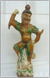 唐三彩仿古摆件 天王俑 陶器 瓷器 博古架风水摆件 家居饰品 收藏