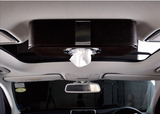 强磁车载汽车挂式车用纸巾抽纸盒特价包邮高档真皮创意汽车吸顶式