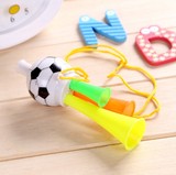 三音喇叭儿童口哨足球球迷助威乐器表演吹奏玩具幼儿园礼品一元店
