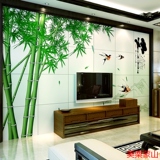 3D客厅文化砖 电视瓷砖背景墙砖 影视墙雕刻抛釉砖 中式竹子包邮