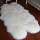 现代冬季纯羊毛地毯客厅茶几地毯地垫沙发地毯卧室床边毯飘窗垫