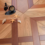 实木复合拼花地板 厂家直销 非洲楝橡木地暖艺术背景墙 圣象同质