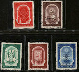 纪44　　　十月革命 　   盖销票　 邮票  一套  上品票