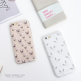 创意巴哥兔子卡通苹果iphone6s手机壳i6plus软硅胶全包防摔保护套