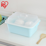 爱丽思 厨房用品塑料带罩沥水篮 树脂水盆 无毒环保KMF-28AG 包邮