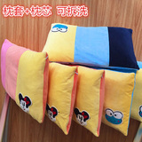 宝宝枕头 幼儿园儿童小枕头1-3-6-8岁学生护颈枕含芯