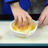 日本SANADA 手动榨汁机橙子柠檬水果简易榨汁器 塑料压汁器果汁机