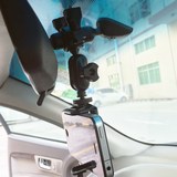 汽车车载手机行车记录仪支架手机导航固定支架车内后视镜手机挂架