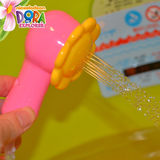 朵拉宝宝洗澡玩具 喷水向日葵花洒过家家电动洗澡机儿童 戏水玩具