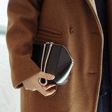 韩国进口正品东大门代购贝壳造型简单小包手拿包单肩斜跨女包包