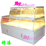 欧式烤漆中岛柜面包货架玻璃面包柜台面包展示柜玻璃食品柜蛋糕柜
