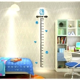 身高贴纸3d水晶亚克力立体墙贴卡通儿童房宝宝房卧室玄关客厅测量