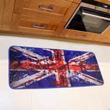 复古文艺范德国英国美国法国国旗地毯进门地垫脚垫客厅创意防滑垫