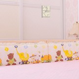 升降款 无漆实木婴儿床护栏 宝宝床围栏挡板 无床垫嵌入式平板