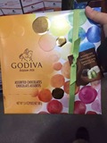 原装进口Godiva歌帝梵389克超漂亮巧克力礼盒装30粒16不同口味