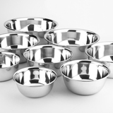 不锈钢盆加厚加深打蛋盆厨房洗菜盆调料理盆缸汤碗和面盆脸盆