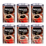 雀巢醇品咖啡500g*6罐 雀巢无糖纯黑咖啡 特浓香醇速溶咖啡粉