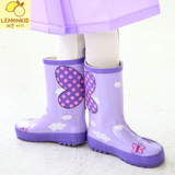 儿童雨鞋防滑韩国春夏宝宝水鞋小学生四季胶鞋韩版男童女童雨靴