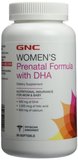 美国直邮 GNC孕妇专用复合多维生素含DHA钙铁 90粒 备孕哺乳期