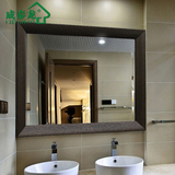 成泰龙 中式防水浴室镜卫浴镜卫生间镜子壁挂装饰镜洗漱镜化妆镜
