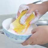 日本进口LEC 激落双层洗碗海绵清洁海绵洗碗布不沾油百洁布百洁擦