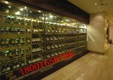 上海厂家定制不锈钢玻璃酒柜，KTV会所酒架，恒温酒柜，展示酒柜