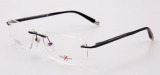专柜正品代购夏蒙纯钛Z钛眼镜架 近视男款无框超轻简洁商务眼镜框