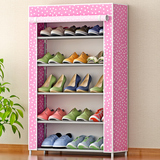 索尔诺 美观时尚防尘5层鞋柜 简易鞋柜 居家方便实用包邮