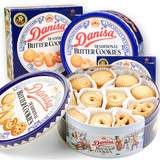 印尼进口皇冠丹麦曲奇饼干 节日年货礼盒 休闲零食品西式糕点368g