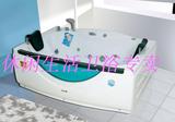 2016豪华新款双人亚克力按摩冲浪浴缸160X115，欧式恒温双人浴缸