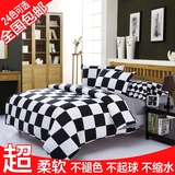 韩式简约四件套男女单双人床上用品床单被套家纺三件套1米2 5 8.m