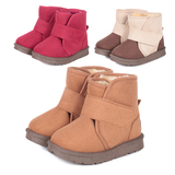 外贸出口日单宝宝棉鞋1-3岁男女男童女童冬季保暖雪地靴