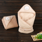 婴儿包被 新生儿四季款抱被 纯棉婴儿用品 宝宝夹棉襁褓毯子