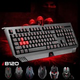 键鼠套件血手幽灵B120游戏 LOL键盘鼠标套装背光CF 双飞燕键鼠套
