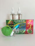 超威植物艾草清香型电蚊香液2瓶+1个加热器套装液体蚊香有效驱蚊