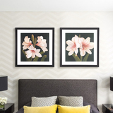 百合花简约现代房间客厅壁画卧室床头装饰画艺术温馨挂画植物花卉